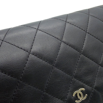 CHANEL Matelasse Clutch Bag BlackA69391 Lambskin