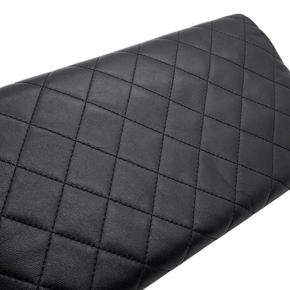 CHANEL Matelasse Clutch Bag BlackA69391 Lambskin