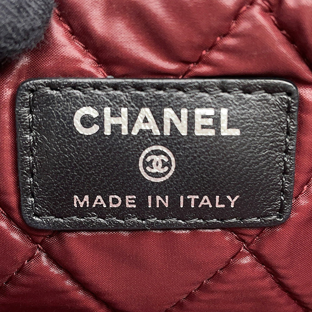 CHANEL Matelasse Clutch Bag BlackA69391 Lambskin