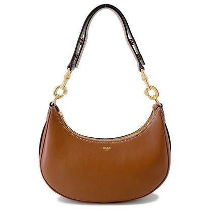 CELINE AVA One Shoulder Bag Tan196923 Leather Size Medium