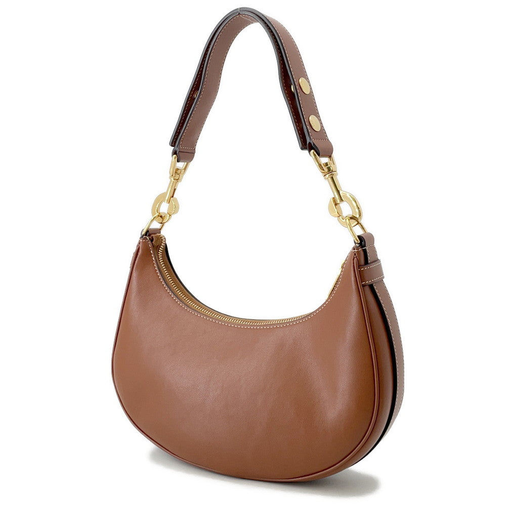 CELINE AVA One Shoulder Bag Tan196923 Leather Size Medium