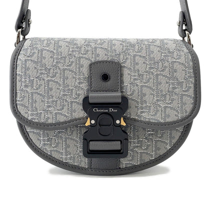 Dior Oblique Gallop Shoulder Bag Gray1ADPO033DOS_H30Q Canvas Leather