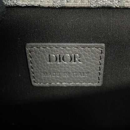 Dior Oblique Gallop Shoulder Bag Gray1ADPO033DOS_H30Q Canvas Leather