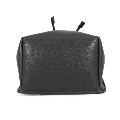 Ferragamo Gancini Backpack Black Leather