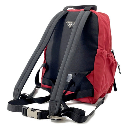 PRADA Backpack RedV418 Nylon