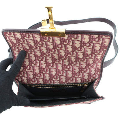 Dior Oblique Montaigne Shoulder Bag BordeauxM9203UTZQ Canvas Leather