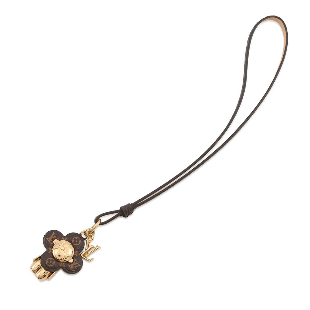 LOUIS VUITTON Bag Charm・Mini Vivienne BrownM02177 Monogram Metal
