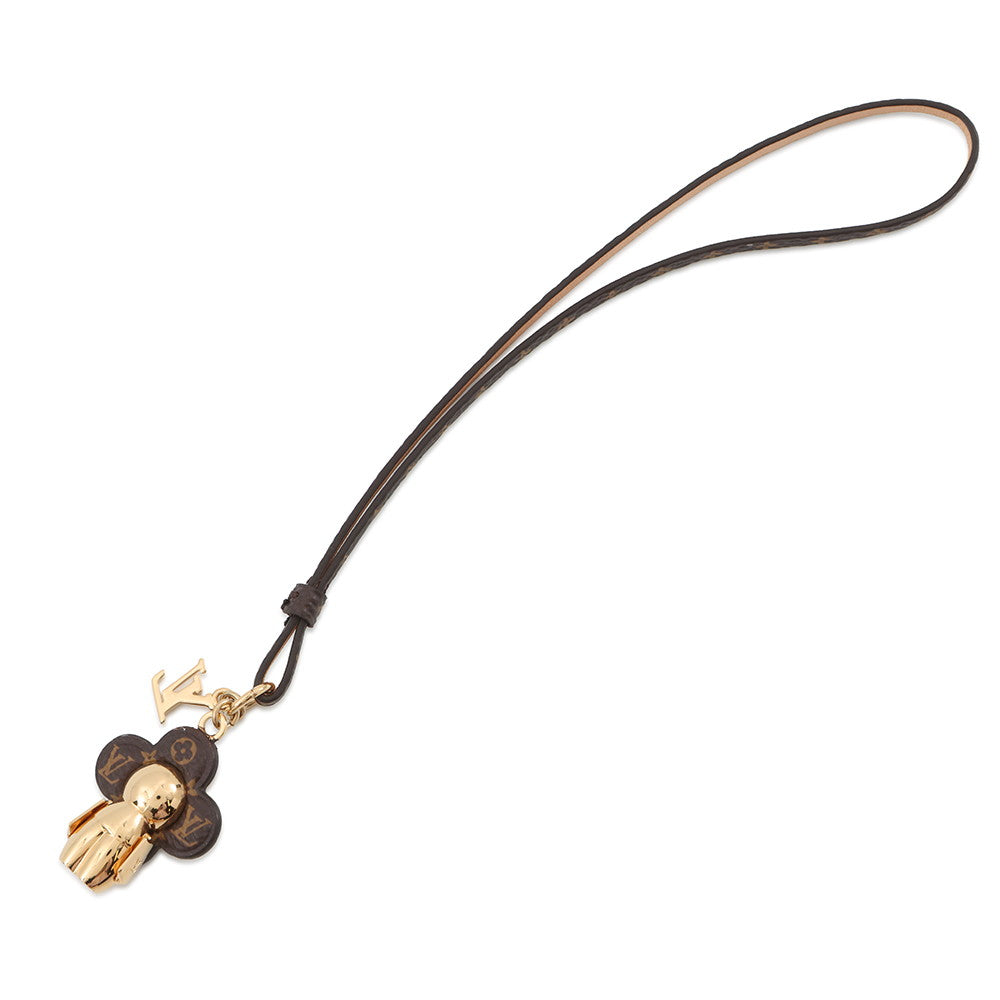 LOUIS VUITTON Bag Charm・Mini Vivienne BrownM02177 Monogram Metal