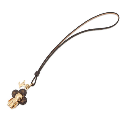 LOUIS VUITTON Bag Charm・Mini Vivienne BrownM02177 Monogram Metal