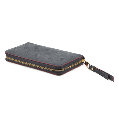 LOUIS VUITTON Zippy Wallet Marine RougeM62121 Monogram Empreinte Leather