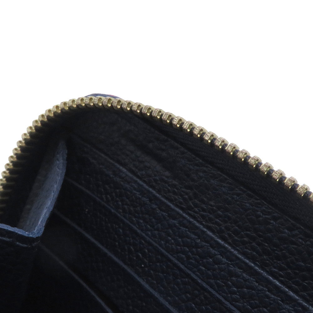 LOUIS VUITTON Zippy Wallet Marine RougeM62121 Monogram Empreinte Leather