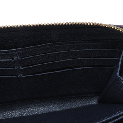 LOUIS VUITTON Zippy Wallet Marine RougeM62121 Monogram Empreinte Leather