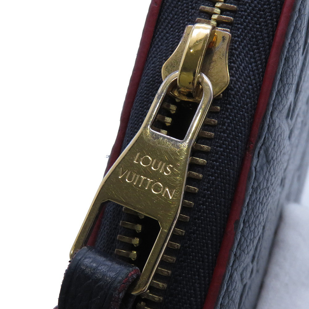 LOUIS VUITTON Zippy Wallet Marine RougeM62121 Monogram Empreinte Leather