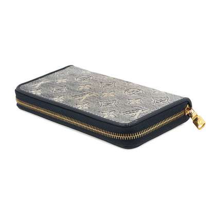 LOUIS VUITTON Zippy Wallet NavyM82468 Monogram・Jacquard