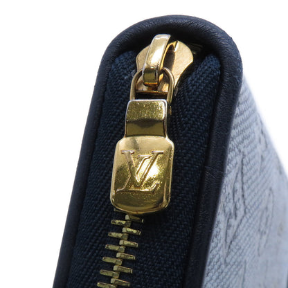 LOUIS VUITTON Zippy Wallet NavyM82468 Monogram・Jacquard