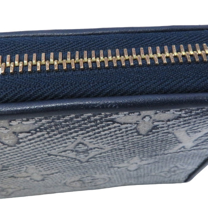 LOUIS VUITTON Zippy Wallet NavyM82468 Monogram・Jacquard