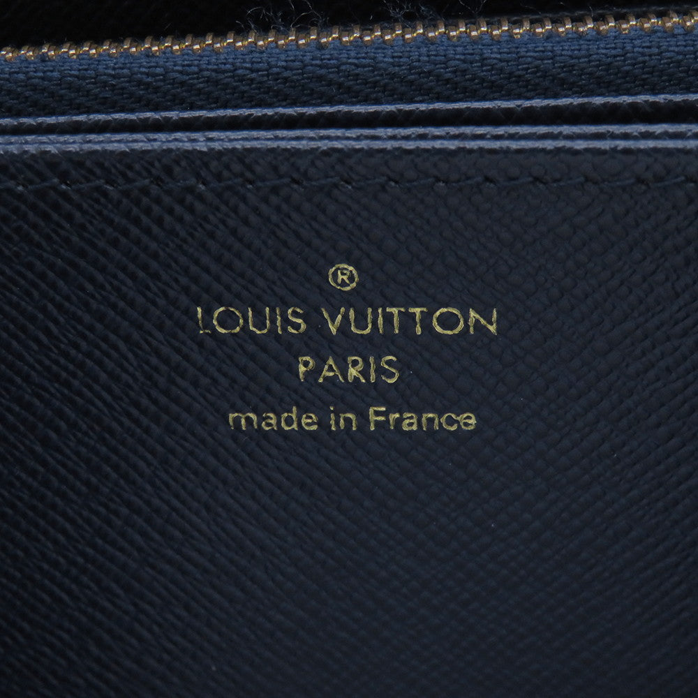 LOUIS VUITTON Zippy Wallet NavyM82468 Monogram・Jacquard