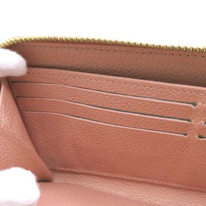 LOUIS VUITTON Zippy Wallet Rose Trianone/CrèmeM81645 Bicolor Monogram Empreinte Leather