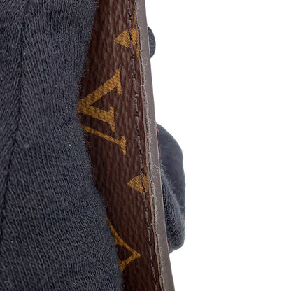 LOUIS VUITTON Belt・Dauphine 25MM Reversible Size 85/34 BrownM0196V Monogram Plain Calf Leather