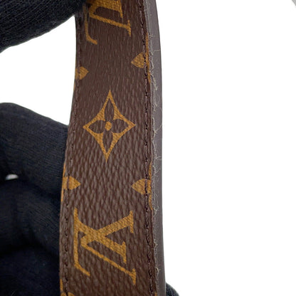 LOUIS VUITTON Belt・Dauphine 25MM Reversible Size 85/34 BrownM0196V Monogram Plain Calf Leather