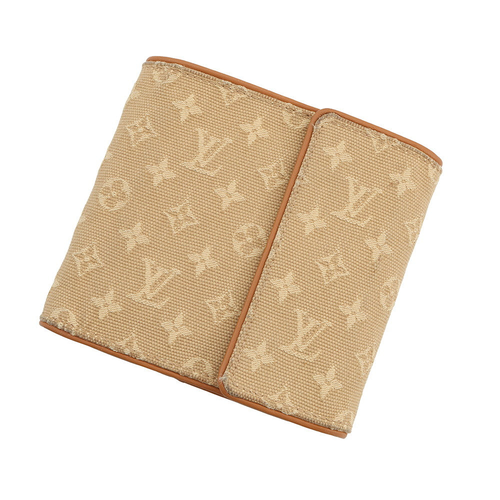 LOUIS VUITTON Porte Billets Cartes Crdit Monet BeigeM92441 Monogram Mini