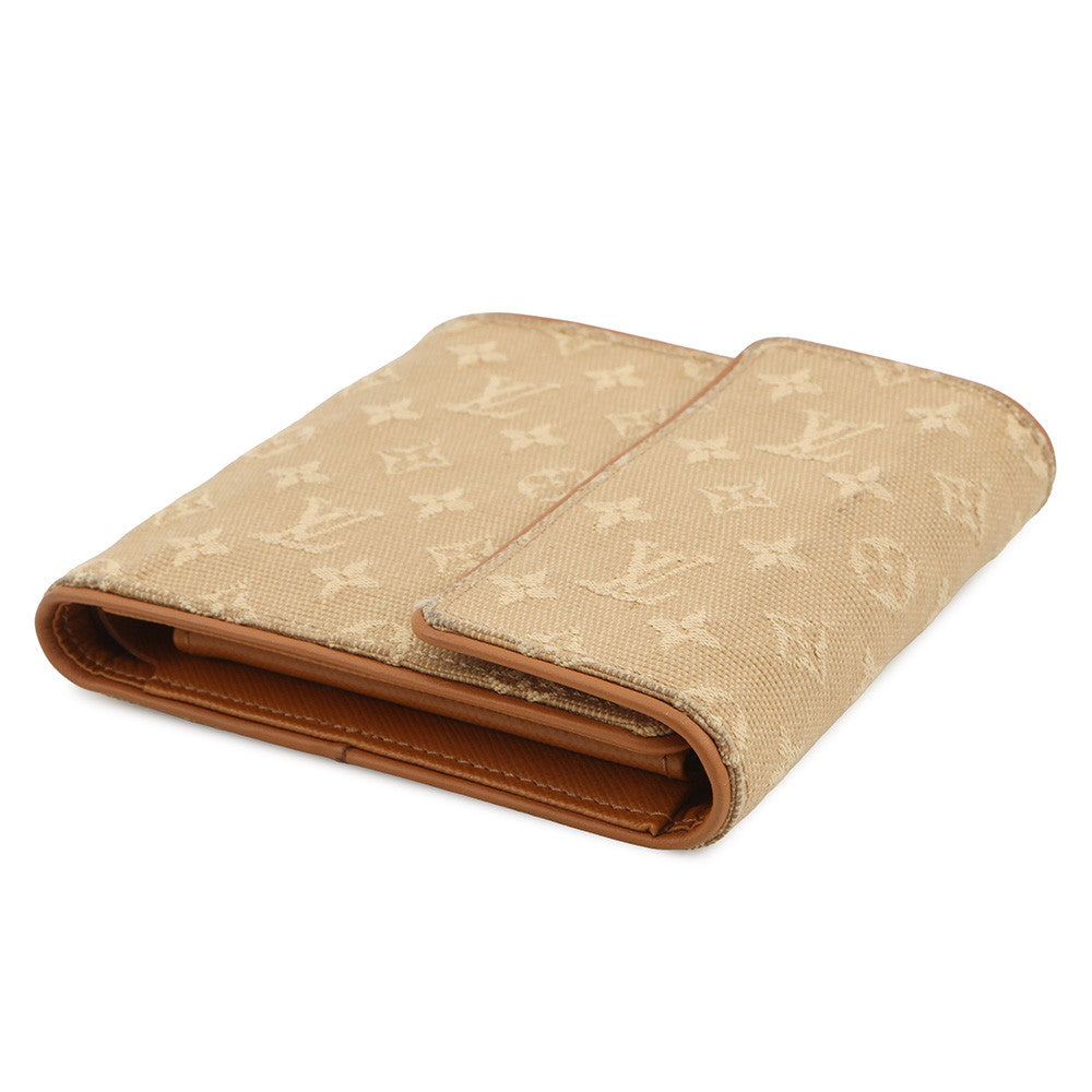 LOUIS VUITTON Porte Billets Cartes Crdit Monet BeigeM92441 Monogram Mini