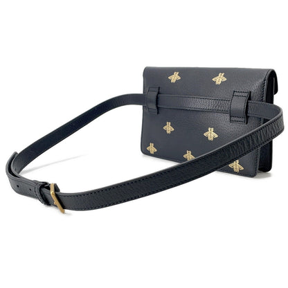GUCCI Beastar Waist Bag Black500964 Leather