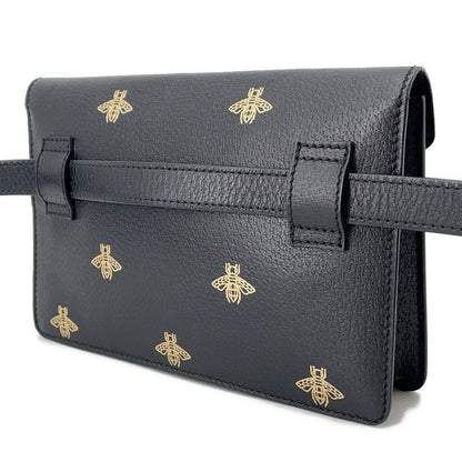 GUCCI Beastar Waist Bag Black500964 Leather
