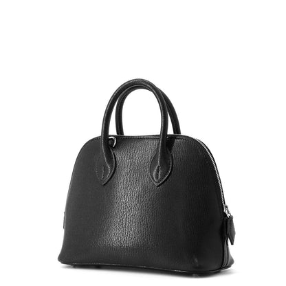 HERMES Bolide 1923 Sangle Cortage Black Chevre Shamqila Size Mini