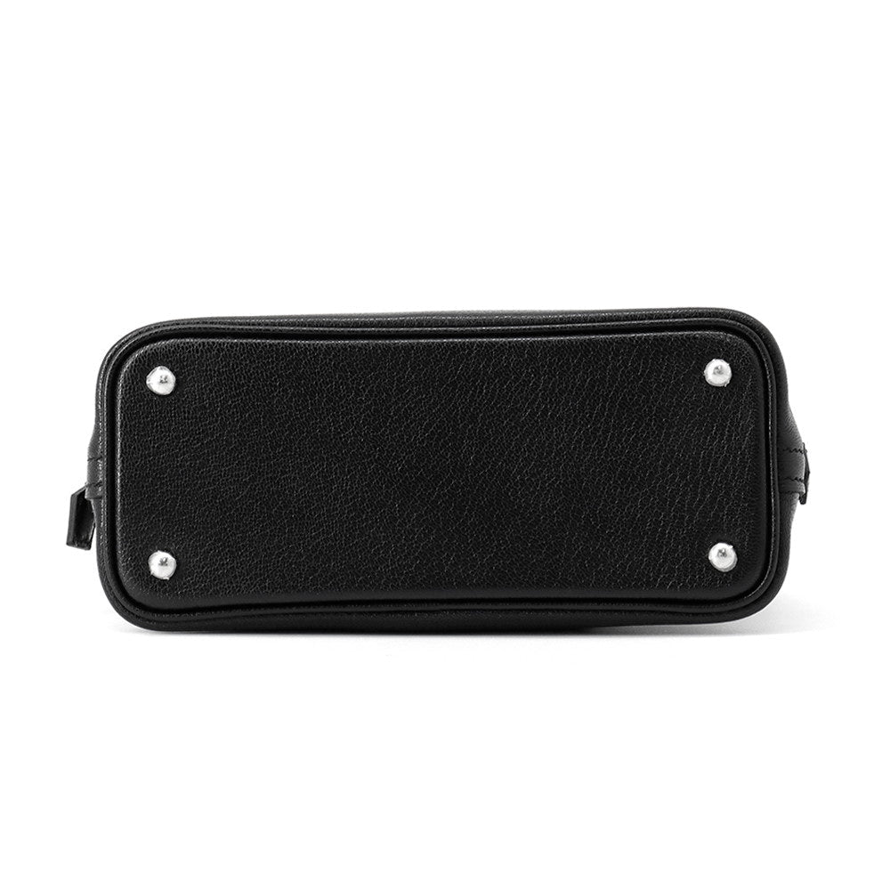 HERMES Bolide 1923 Sangle Cortage Black Chevre Shamqila Size Mini