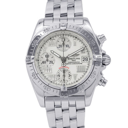 BREITLING Chrono cockpit W38mm Stainless Steel White DialA13358