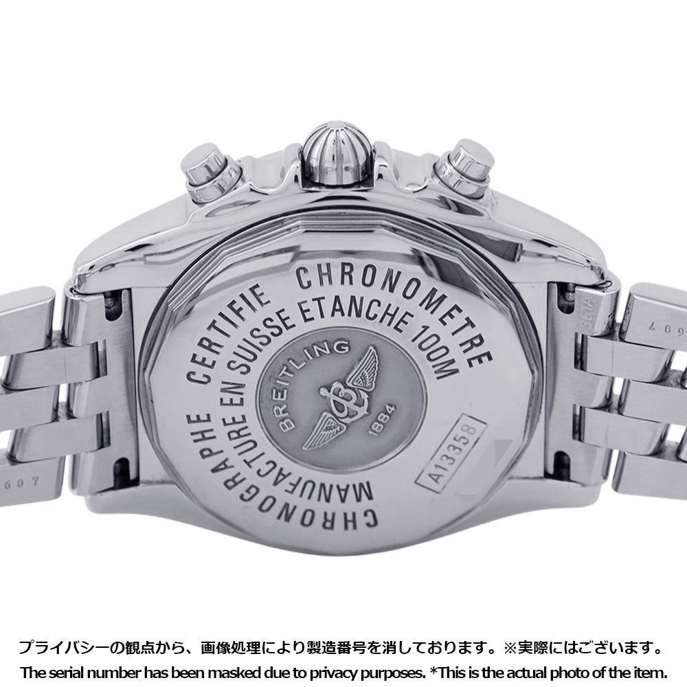 BREITLING Chrono cockpit W38mm Stainless Steel White DialA13358