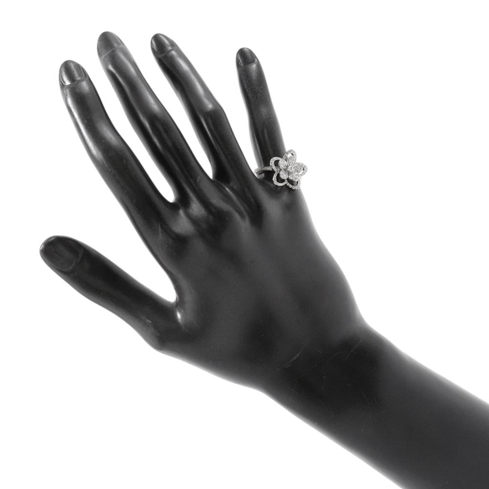 GRAFF Wildflower Diamond Ring Size Approximately No. 9RGR846 18K White Gold