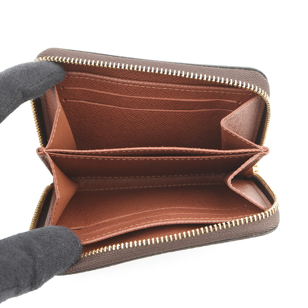 LOUIS VUITTON Zippy Coin Purse BrownM60067 Monogram