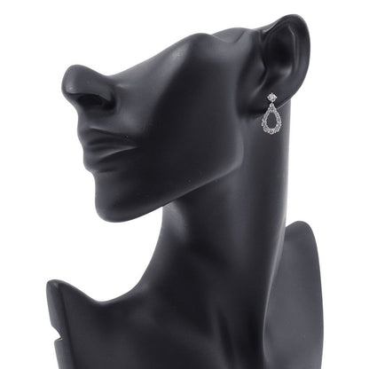HARRY WINSTON Loop/Earring Size MediumEADPRDMDLP Pt950