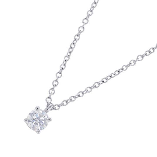 TIFFANY&Co. Solitaire Diamond Pendant Pt950