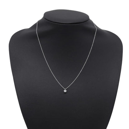 TIFFANY&Co. Solitaire Diamond Pendant Pt950