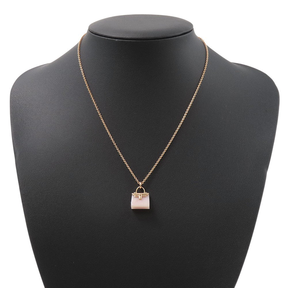 HERMES Amulette Kelly PendantH223221B 00 18K Pink Gold