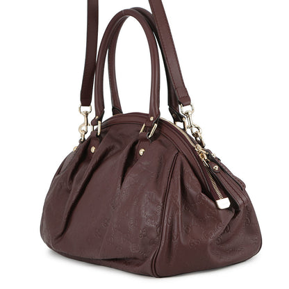 GUCCI Sukey 2WAY Bag Bordeaux364841 Leather