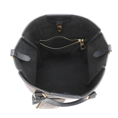 LOUIS VUITTON Belmont NV NoirN60348 Damier Ebene Canvas Size BB
