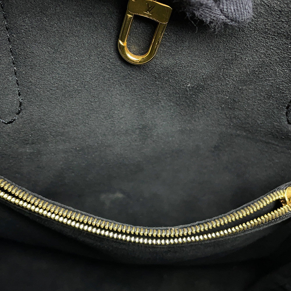 LOUIS VUITTON Belmont NV NoirN60348 Damier Ebene Canvas Size BB