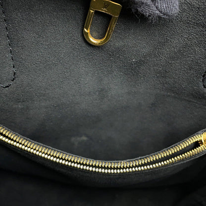 LOUIS VUITTON Belmont NV NoirN60348 Damier Ebene Canvas Size BB