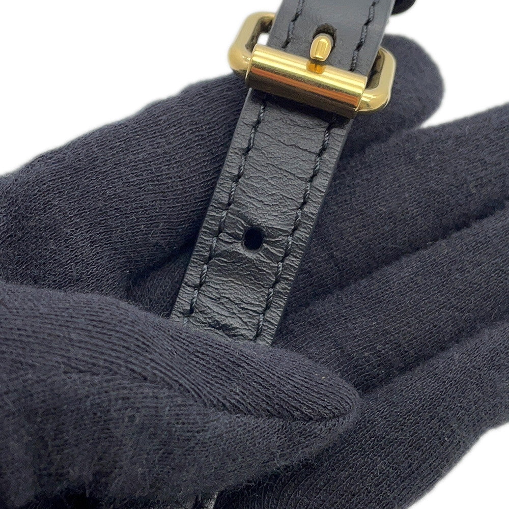 LOUIS VUITTON Belmont NV NoirN60348 Damier Ebene Canvas Size BB
