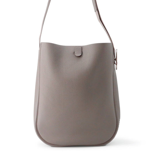 HERMES Ankle Etain Togo Leather