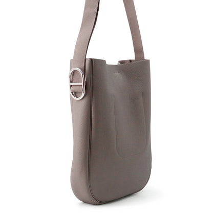 HERMES Ankle Etain Togo Leather