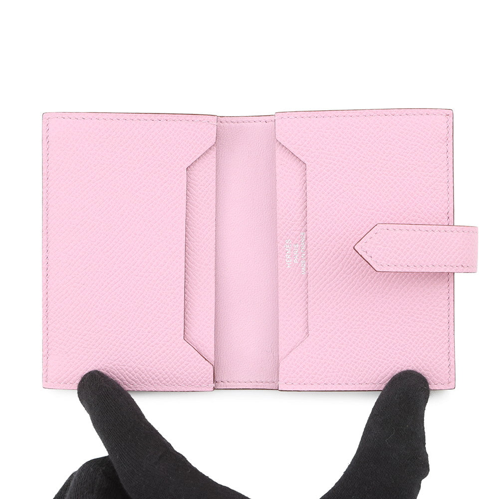 HERMES Bean Mini Mauve Silvestre Epsom