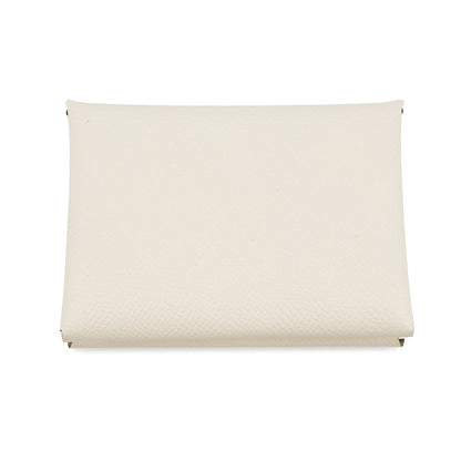 HERMES Calvi Duo Verso Nata / Jaune Poussin Epsom