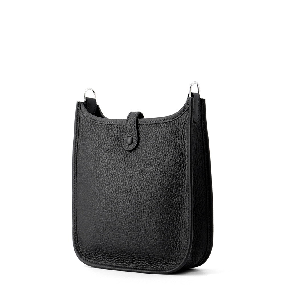 HERMES Evelyne Amazon Long Caban/Rose Shocking/Blue Indigo Taurillon Clemence Size TPM