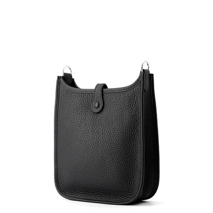 HERMES Evelyne Amazon Long Caban/Rose Shocking/Blue Indigo Taurillon Clemence Size TPM