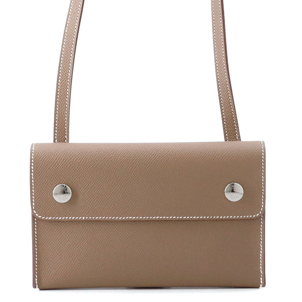 HERMES Nap To Go Etoupe Epsom